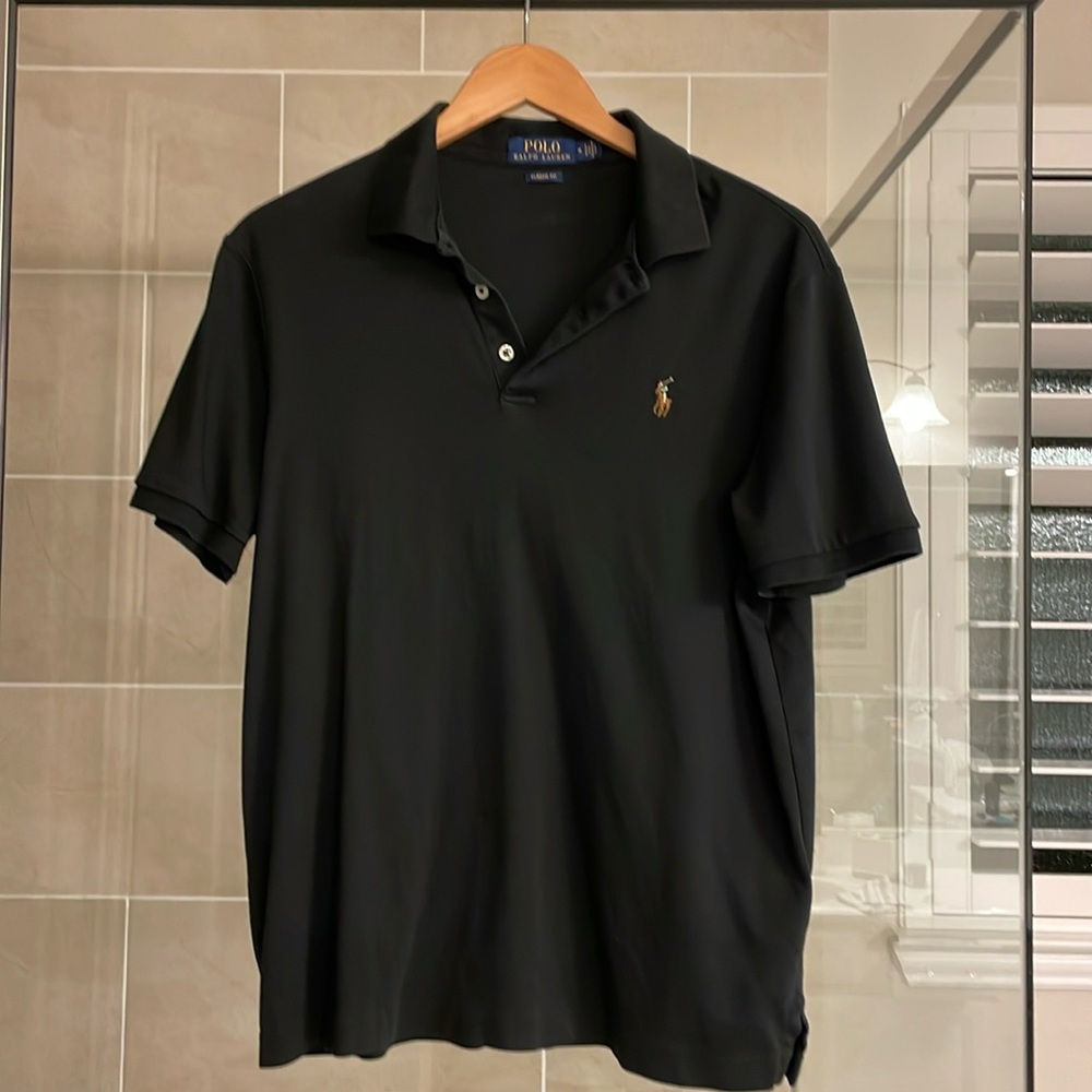 Black Men’s Ralph Lauren Polo